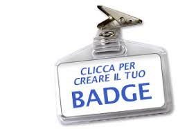 BADGE E TESSERINI