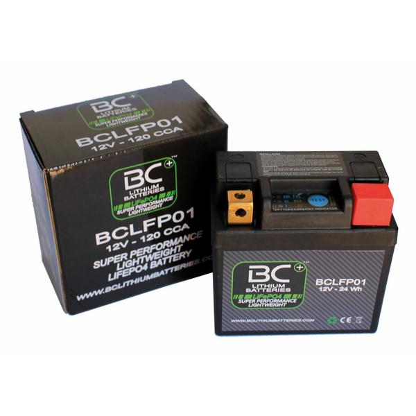 BCLFP01 - LFP01 (litio)  Batteria Litio 12V per Moto, Scooter e